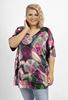Picture of CURVY GIRL KEYHOLE NECKLINE BLOUSE